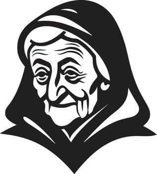 Reflecting on the Journey of Aging Vector Art Capturing Senior Beauty Old Womens Vectors