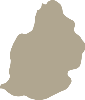 doodle freehand drawing of mauritius island map. png