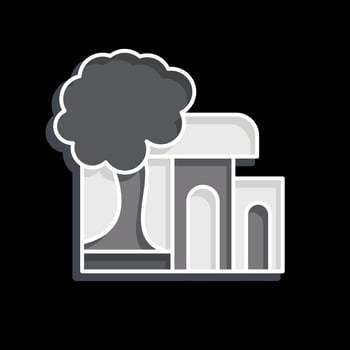Icon House Of Virgin Mory. related to Turkey symbol. glossy style. simple design editable. simple illustration vector