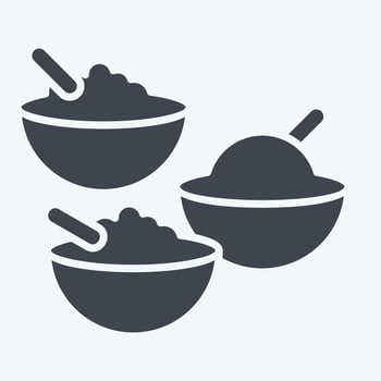 Icon Turkish Spices. related to Turkey symbol. glyph style. simple design editable. simple illustration vector