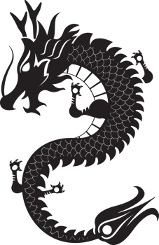 The Chinese dragon image for celebration or religious concept. png