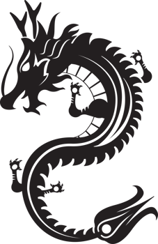 The Chinese dragon image for celebration or religious concept. png