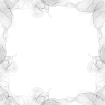 Abstract Black Ink Frame png