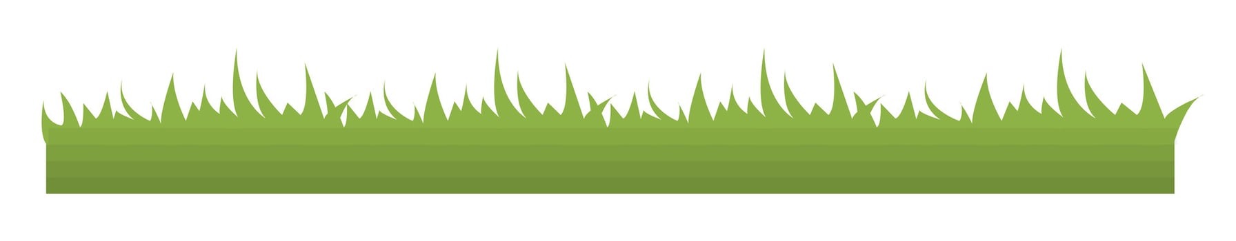 Soccer or golf field grass, nature landscapes vector