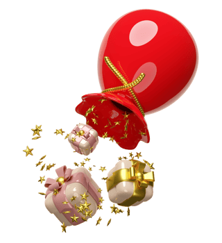 3d gift bag with gift box. merry christmas and happy new year, 3d render illustration png