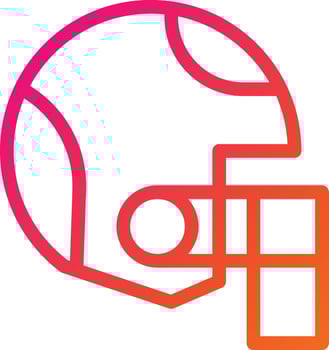 Helmet Vector Icon Design Illustration