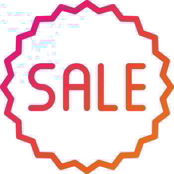 Sale Vector Icon Design Illustration