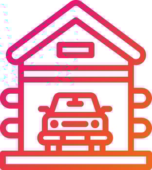 Garage Vector Icon Design Illustration