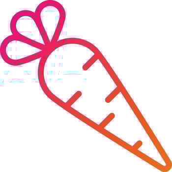 Carrot Vector Icon Design Illustration