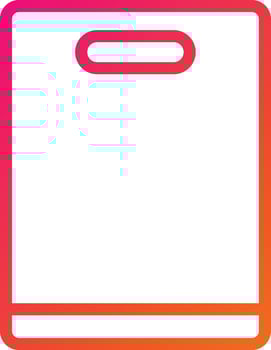 Cutting Board Vector Icon Design Illustration