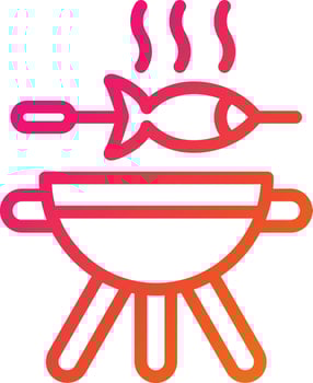 Bbq Vector Icon Design Illustration