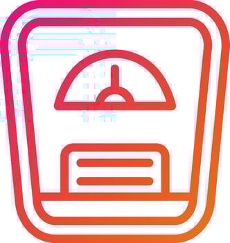 Weight Vector Icon Design Illustration