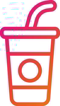 Fruit Juice Vector Icon Design Illustration
