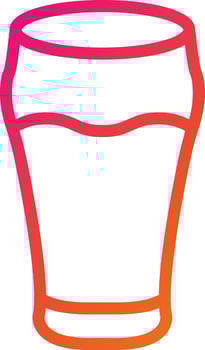 Glass Vector Icon Design Illustration