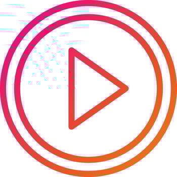 Play Button Vector Icon Design Illustration