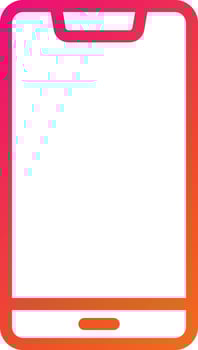 Smartphone Vector Icon Design Illustration