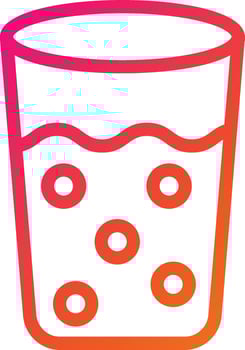 Glass Vector Icon Design Illustration