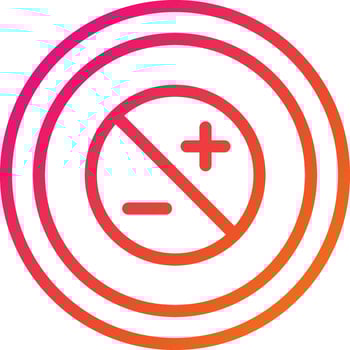 Black and white Vector Icon Design Illustration