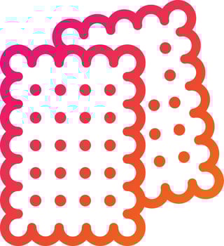 Biscuit Vector Icon Design Illustration