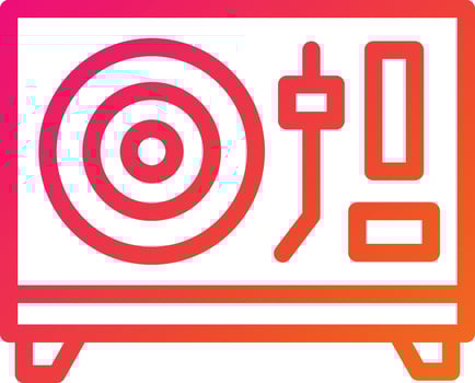 Vinyl Vector Icon Design Illustration