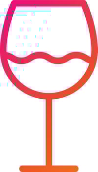Glass Vector Icon Design Illustration