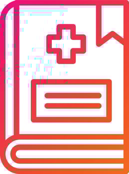 Book Vector Icon Design Illustration