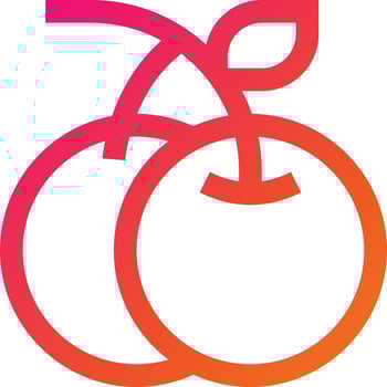 Cherry Vector Icon Design Illustration