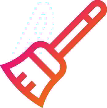 Feather duster Vector Icon Design Illustration
