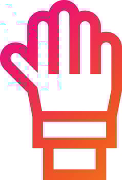 Hand Vector Icon Design Illustration