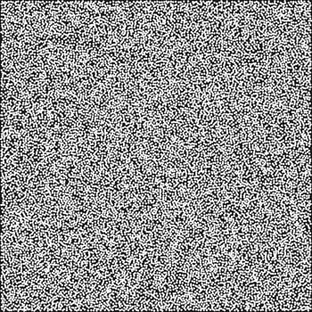 a black and white image of a square white noise texture vector
