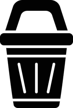 Bin Vector Icon Design Illustration