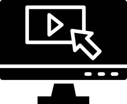 Clickstream Vector Icon Design Illustration