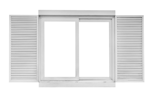wooden window isolated png