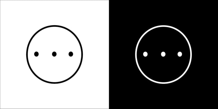 icon menu icon design vector