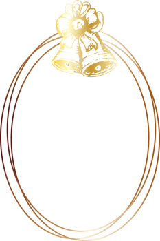 Christmas geometric frame. png