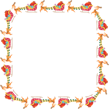 Christmas wreath frame. png