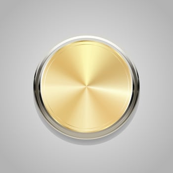 Luxury silver badges and labels. Retro vintage circle badge design vector