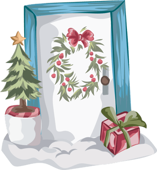 Christmas illustration, Transparent background. png