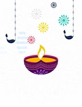diwali festival design vector