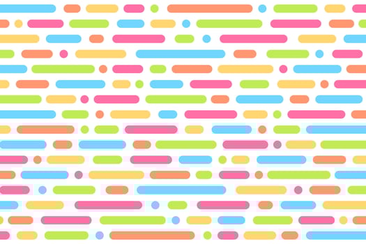 Colorful minimal lines pattern vector