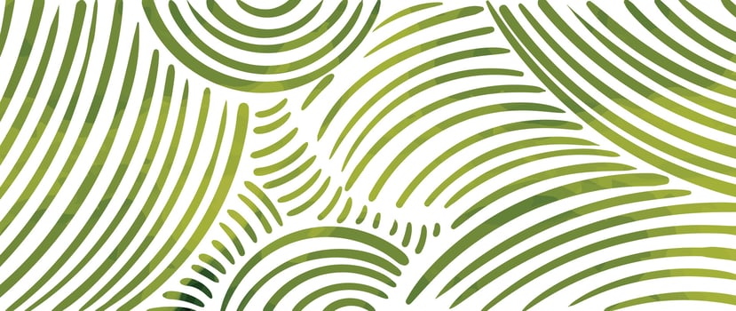 Hand drawn abstract line art background vector. Wallpaper design with curve line art pattern with watercolor texture background. Design illustration for home decoration, card, poster, banner. vector