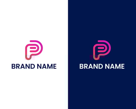 Abstract PD combination logo design, Modern and Monogram letter pd logo vector, Payment icon logo vector