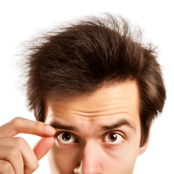 Man Raised Eyebrow Generative Ai png