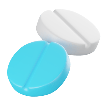 3d icon render of pills png