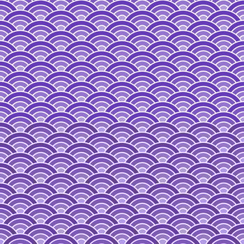 Purple shade of Japanese wave pattern background. Japanese seamless pattern vector. Waves background illustration. for clothing, wrapping paper, backdrop, background, gift card. vector