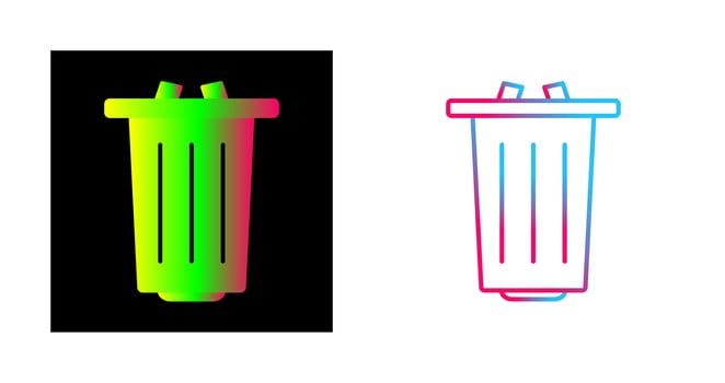 Garbage Vector Icon
