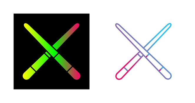 Pool Cue Vector Icon