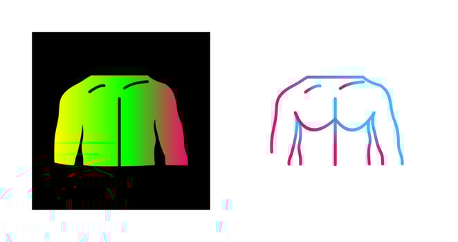 Unique Chest Vector Icon