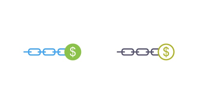Unique Location Web Advertising Vector Icon