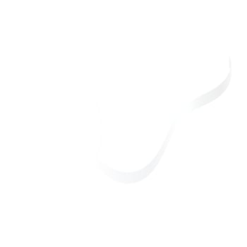 White Curly Ribbon Illustration vector